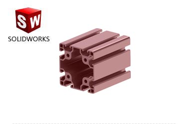 8080鋁型材3d模型下載/技術參數(shù)